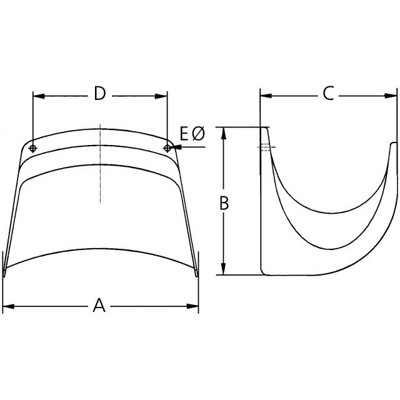 Produktbild von GEKA® plus - Wandschlauchhalter, KS, 270x200x190mm, grün