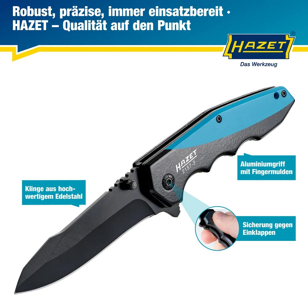 HAZET Klappmesser 2157-3 ∙ 201 mm Produktbild img4 L