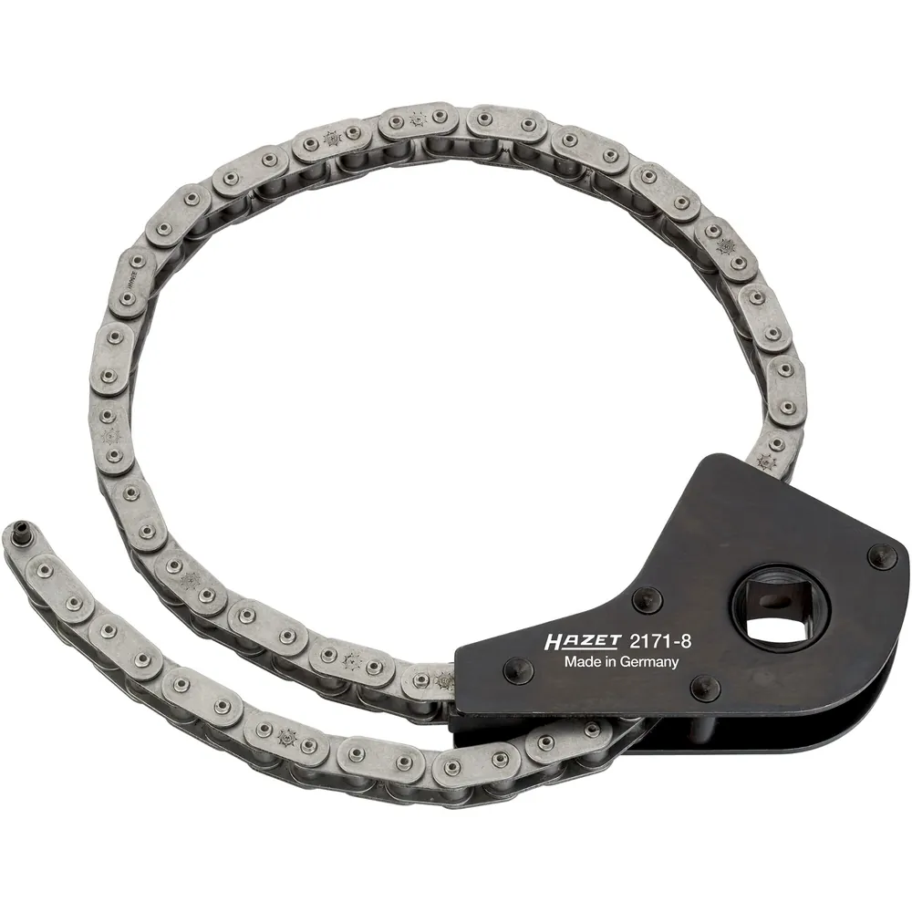 HAZET Ölfilter-Kette 2171-8 ∙ 1/2 Zoll (12,5 mm) Vierkant hohl ∙ 50 – 150 mm Produktbild img1 L