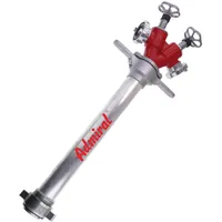 KLOTZ Standrohr DN80C 2 Abg. CC mit Ventilen, 110 cm Produktbild