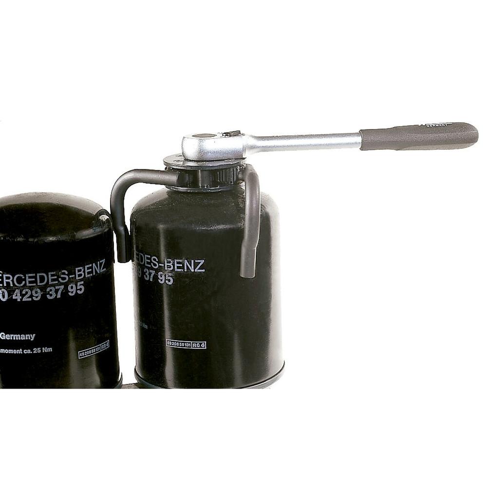 HAZET Kartuschenschlüssel 2195 ∙ 1/2 Zoll (12,5 mm) Vierkant hohl ∙ 90 – 140 mm Produktbild img2 L