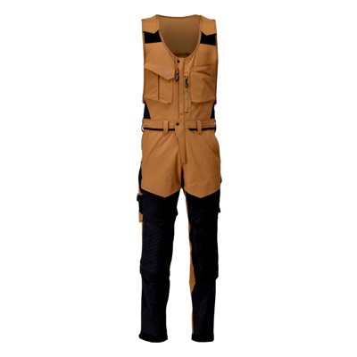Produktbild von MASCOT® - 22069-311 Kombihose mit Knietaschen, nussbraun/schwarz, 82C60