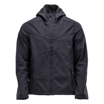 Produktbild von MASCOT® - 22102-649 Softshell Jacke mit Kapuze, schwarzblau, S