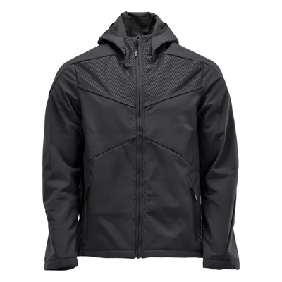 Produktbild von MASCOT® - 22102-649 Softshell Jacke mit Kapuze, schwarz, 4XL