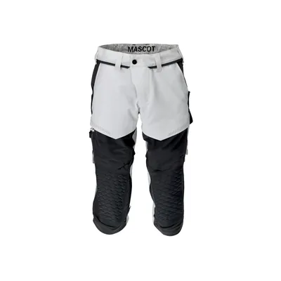 Produktbild von MASCOT® - 22249-605 Dreiviertel-Hose mit Knietaschen, weiß/anthrazitgrau, C58