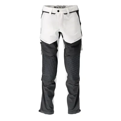 Produktbild von MASCOT® - 22279-605 Hose mit Knietaschen, weiß/anthrazitgrau, 82C66