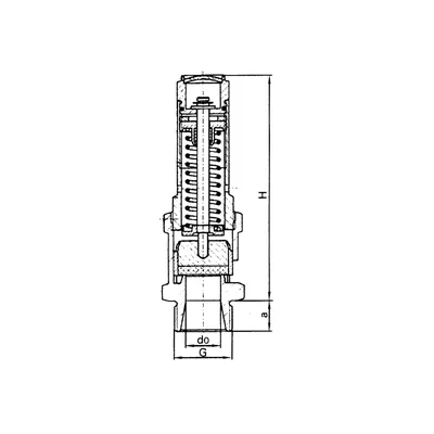 Produktbild von RIEGLER - Sicherheitsventil, Messing, G 1 1/4, Ansprechdruck 3 bar (229.04-3,0)