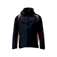 Produktbild von MASCOT® - 23001-231 Hard Shell Jacke, schwarzblau/hi-vis orange, L