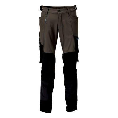 Produktbild von MASCOT® - 23179-311 Hose mit Knietaschen, dunkelanthrazit/schwarz, 90C62