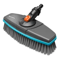 GARDENA Cleansystem Stielbürste soft, Bürste für größere, empfindliche Flächen Produktbild