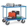 Produktbild von fetra® - Tischwagen 2402B mit Stahlblech-Plattformen, Tragkraft 600kg