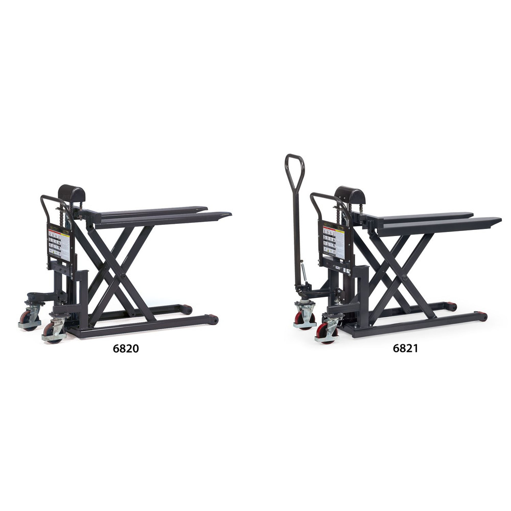 fetra Scheren-Hubwagen 6821, Fußpedalbedienung, Tragkraft 1.000kg Produktbild img2 L