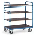 Produktbild von fetra® - Etagenwagen 18202, 4 Ebenen, Tragkraft 1.200kg