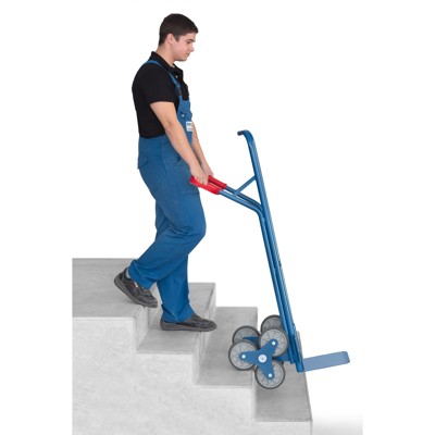 Produktbild von fetra® - Treppenkarre TK 1325, 3-armige Radsterne, Tragkraft 200kg