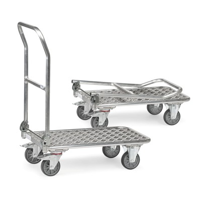 Produktbild von fetra® - Klappwagen KW 12, Ladefläche Aluminium, Tragkraft 200kg