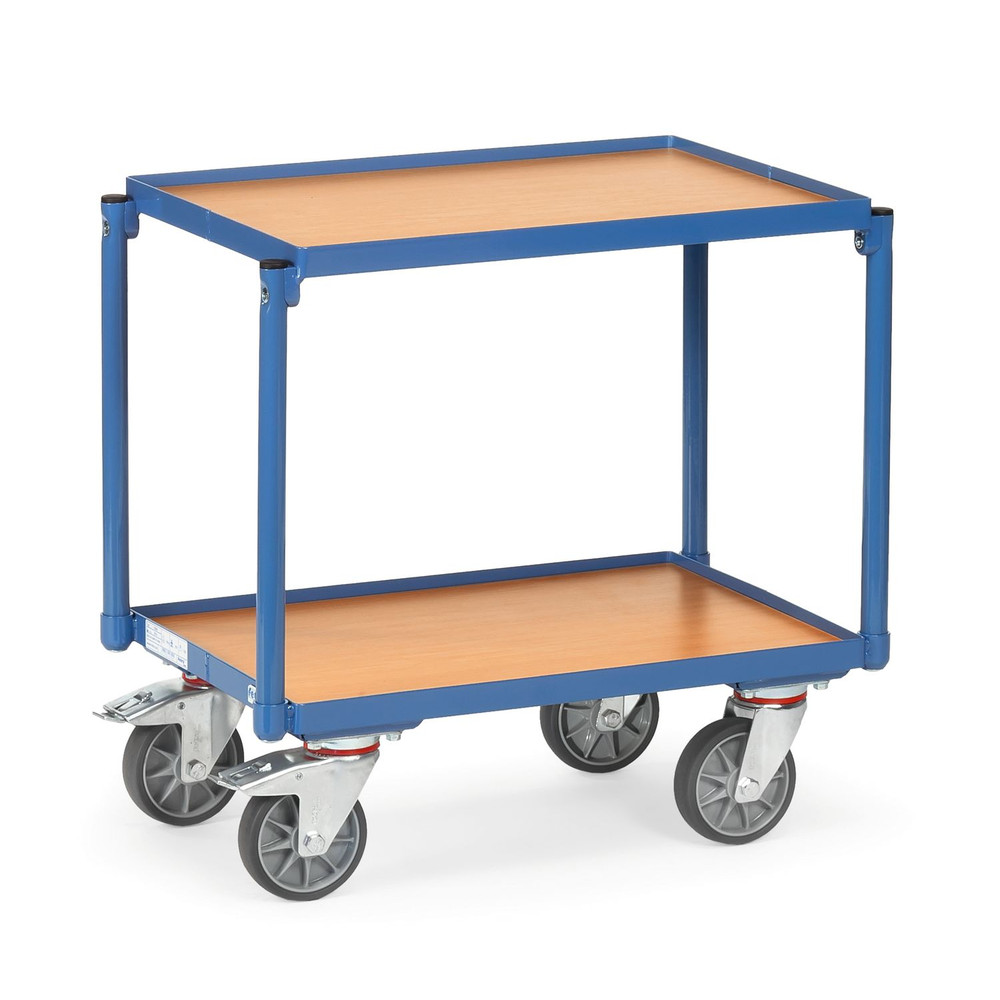 fetra® Etagenroller 13540, 2 Etagen mit Rand, Tragkraft 250kg Produktbild img1 L