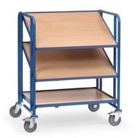 Produktbild von fetra® - Eurokastenwagen 2391, Holzwerkstoffplatte, Tragkraft 250kg