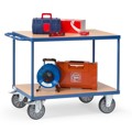 Produktbild von fetra® - Tischwagen 2402 brilliantblau, Tragkraft 600kg