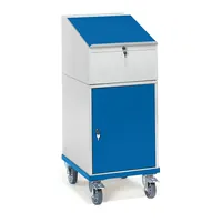 fetra Rollschrank mit Schreibpult Produktbild