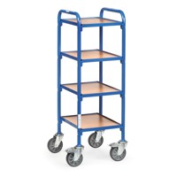 Produktbild von fetra® - Beistellwagen 32920, 4 starre Ebenen, Tragkraft 250kg