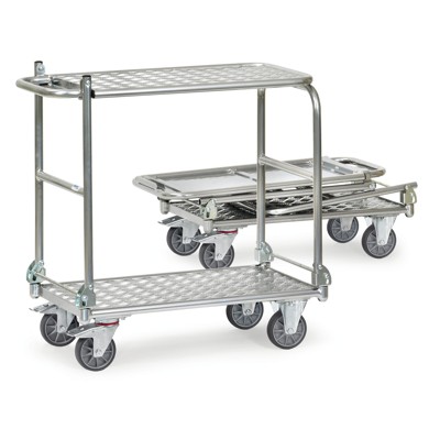 Produktbild von fetra® - Klappwagen KW 5, Ladefläche Aluminium, Tragkraft 200kg