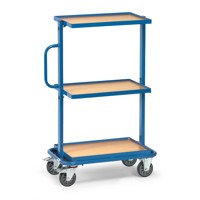 Produktbild von fetra® - Beistellwagen 32901, 3 starre Ebenen, Tragkraft 200kg