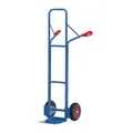 fetra Stahlrohrkarre, 300 kg, Bügel durchgebogen, Luft-Bereifung Produktbild