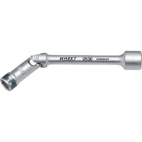 HAZET Glühkerzen Steckschlüssel 2530 ∙ 3/8 Zoll (10 mm) Vierkant hohl ∙ Außen Sechskant-Tractionsprofil ∙ SW 10 mm Produktbild