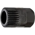 HAZET Keil(rippen)riemenscheibe-Adapter 2592 ∙ 17 mm Außen-Sechskant ∙ Vielzahn Profil ∙ SW 19,6 mm Produktbild