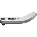 HAZET Türscharnier-Einsteckwerkzeug ∙ gebogener Bithalter 2597 ∙ 9 x 12 mm Einsteck-Vierkant massiv ∙ Innen TORX® Profil, 5/16 Zoll (8 mm) Sechskant hohl ∙ SW T45 Produktbild img1 S