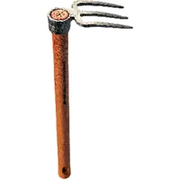 SHW Rex Häckchen mit 3 Zinken, mit Stiel 40cm lang Produktbild