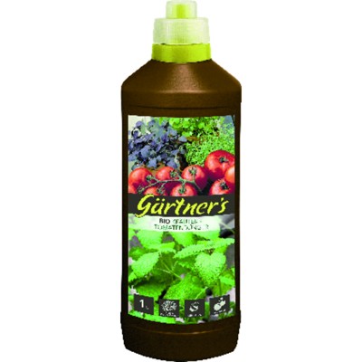 Produktbild von Gärtner´s - Bio Dünger für Kräuter + Tomaten, 1 l