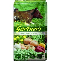 Produktbild von Gärtner´s - Rinderdung, gekörnt, 12,5 kg