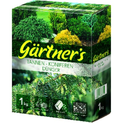 Produktbild von Gärtner´s - Tannendünger, 5+4+6+(4MgO), 1,0 kg