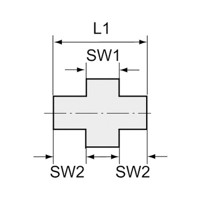 Produktbild von RIEGLER - Lösb. Doppelgewindenippel, flach dichtend, G 1 1/2 i., ES 1.4408 (273