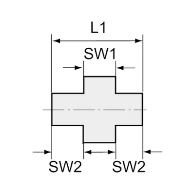 Produktbild von RIEGLER - Lösb. Doppelgewindenippel, flach dichtend, G 1 1/2 i., ES 1.4408 (273