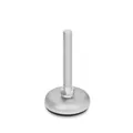 Produktbild von Ganter Norm® - Stellfüße, Edelstahl, mit Gummiauflage (31-50-M12-125-B1-S)