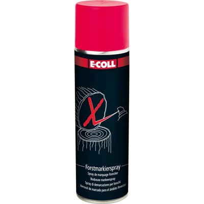 Produktbild von E-COLL - Forstmarkierspray leuchtorange Wasser- und wetterfest 500ml Spraydose