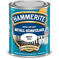 HAMMERITE Metallschutz-Lack 750ml matt weiß Produktbild