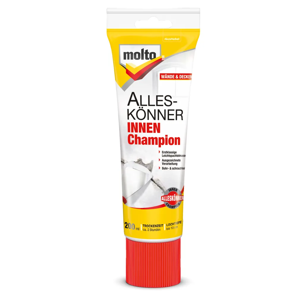 molto Alleskönner innen 200 ml Champion Fertigspachtel Produktbild img1 L
