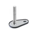 Produktbild von Ganter Norm® - Stellfüße, Edelstahl 1.4404 (A4), mit Befestigungslasche, Tropfe