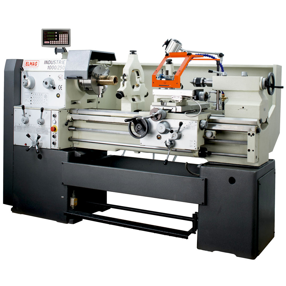 ELMAG Universal-Drehmaschine INDUSTRIE 1500/250, betriebsbereit Produktbild img1 L