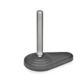 Produktbild von Ganter Norm® - Gelenkfüße, Kunststoff / Edelstahl (445.5-80-M10-68-AG)