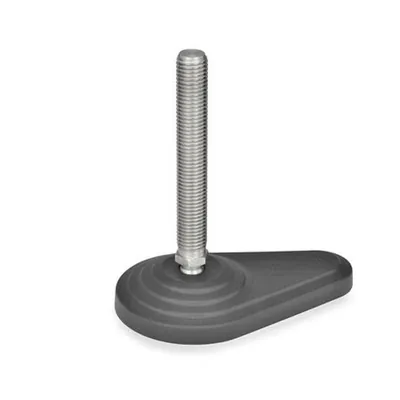 Produktbild von Ganter Norm® - Gelenkfüße, Kunststoff / Edelstahl (445.5-80-M10-68-AG)