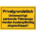 Produktbild von null - Hinweisschild "Privatgrundstück"