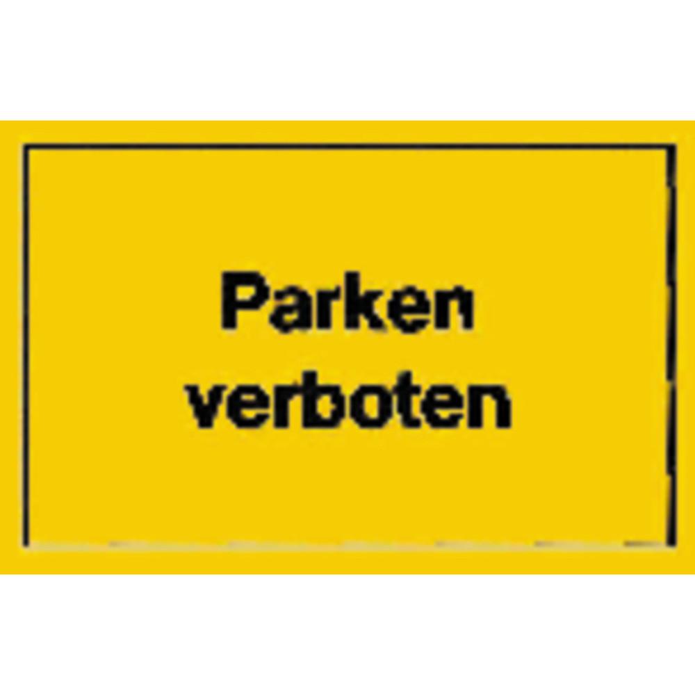 Hinweisschild "Parken verboten" Produktbild img1 L