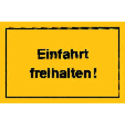 Produktbild von null - Hinweisschild "Einfahrt freihalten"