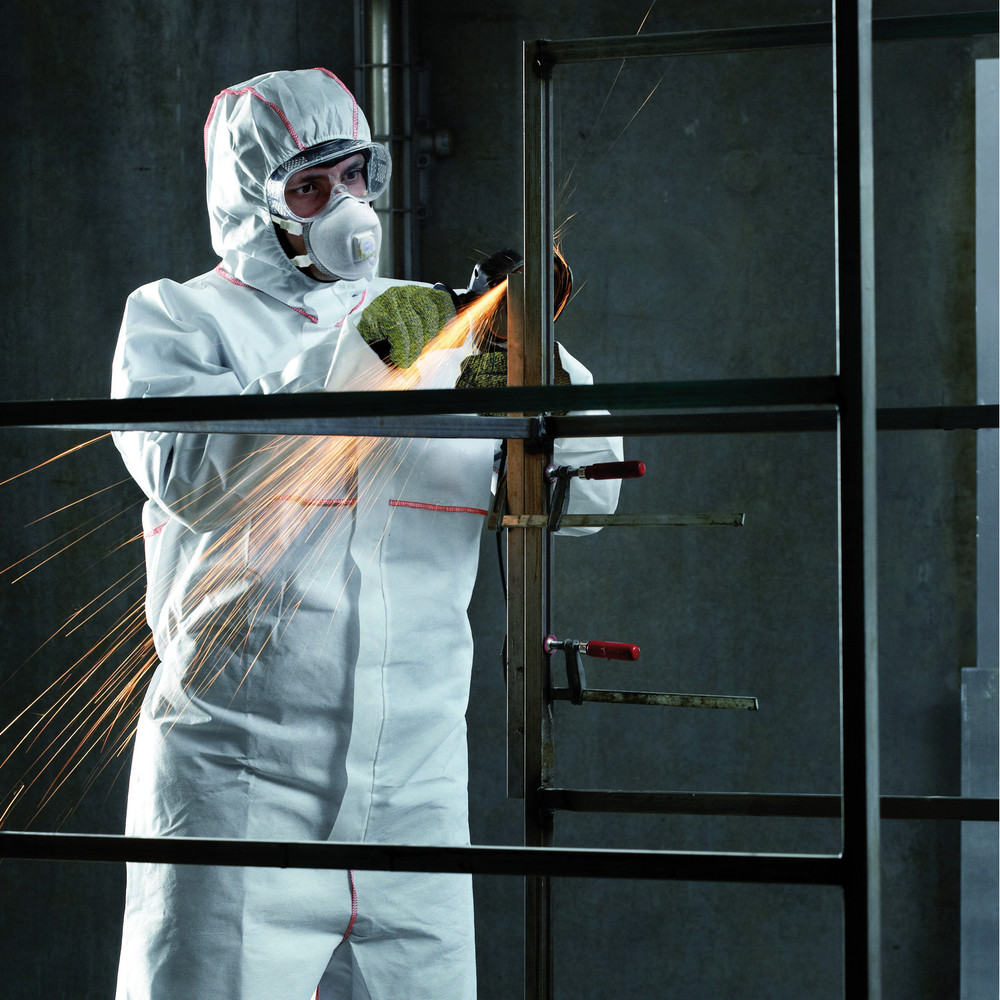 ProShield® Chemikalienschutzanzug 20 SFR, weiß, Größe L Produktbild img5 L