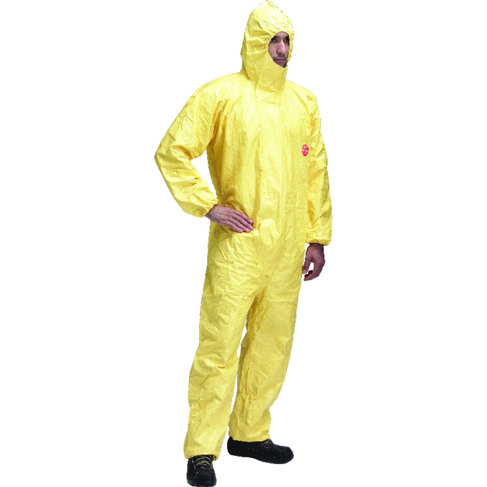 Tyvek® Einwegschutzanzug Tychem® C Standard CHA5, gelb, Größe M Produktbild img1 L