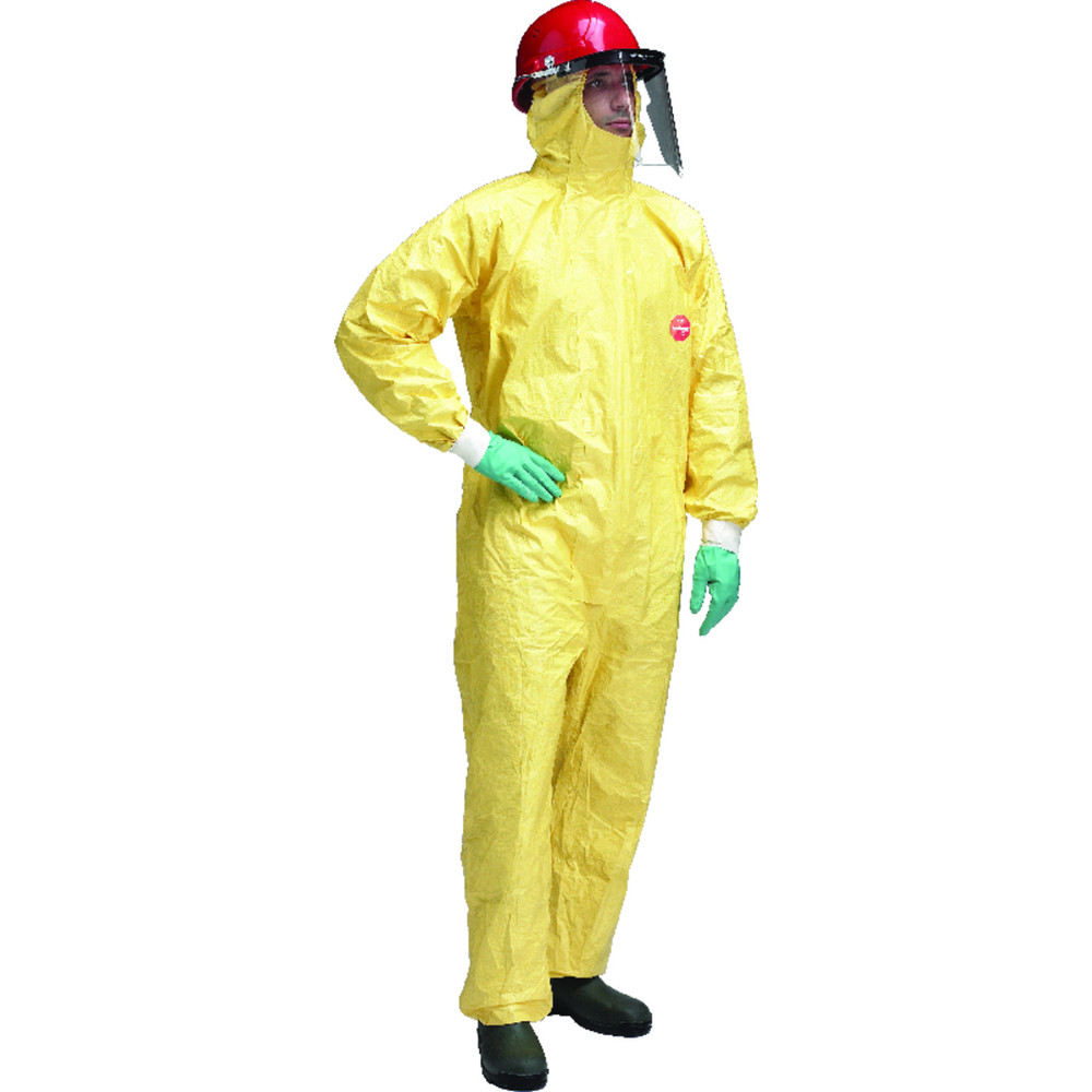 Tyvek® Einwegschutzanzug Tychem® C Standard CHA5, gelb, Größe M Produktbild img2 L